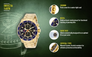 INVICTA SPECIALTY 14878 - Мъжки часовник - Img 4