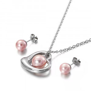 Set Women's Necklace and Earrings Lee Cooper LC.S.01045.380