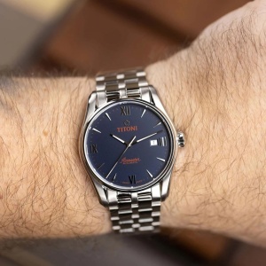 Titoni Airmaster Automatic 83908S-690 - Мъжки часовник - Img 5
