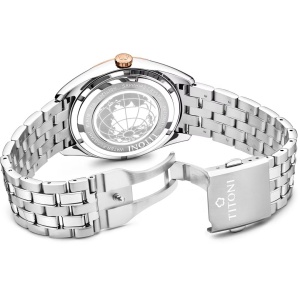 Titoni Cosmo Automatic 878SRG-657 - Мъжки часовник - Img 2