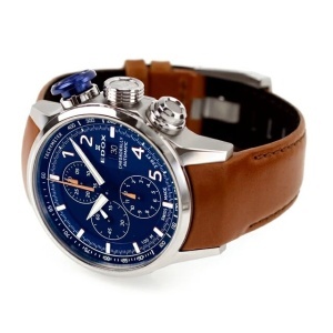 EDOX Chronorally Automatic 01129-TBUCBR-BUBR - Мъжки часовник - Img 3