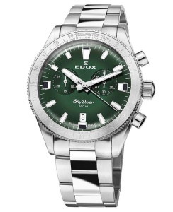 EDOX Skydiver Chrono Set 10116-3-VIDN - Мъжки часовник