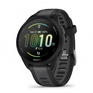 Garmin Forerunner 165 Music - Black/Slate Grey Smart Watch