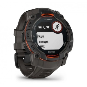 GARMIN Instinct® 3 – 50мм Solar - черен с Charcoal каишка - Img 3