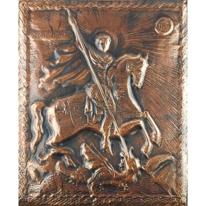 Handmade Icon of Saint George - Img 2