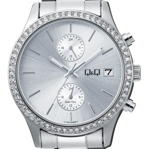 Q&Q Dual-Time C70A-002PY - Дамски часовник  - Img 2