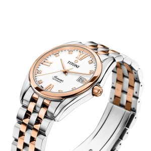 Titoni Airmaster Automatic 83909SRG-063 - Мъжки часовник - Img 3