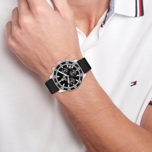 Tommy Hilfiger TH85 Chrono 1792162 - Мъжки часовник - Img 4
