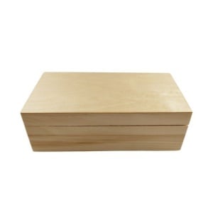Wooden Tea Box with 6 Compartments and a Choice of 2 Colors - Img 6