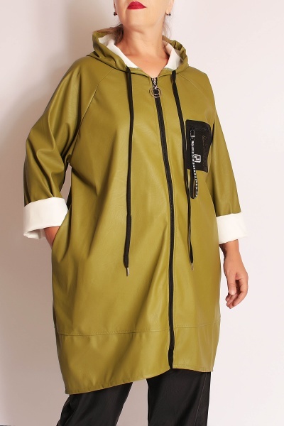 Jacheta casual din Piele ecologica