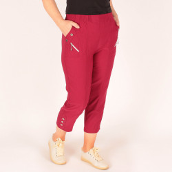 Pantaloni conici cu extraelastan 69 - Img 5
