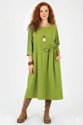 Rochie Catifea Raiata Arleta, BUST 116 CM - Img 6