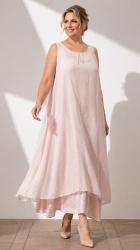 Rochie din Batist cu bretele late, bust 120 cm - Img 8