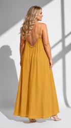 Rochie din Batist cu insertie din dantela, cu bretele reglabile. - Img 8