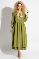 Rochie din velur raiat, BUST 116 CM, Carla - Img 8