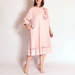 Rochie eleganta, cu tule, Alda - Img 1