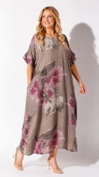 Rochie imprimata din In Stefania, bust 142 - Img 3