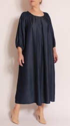 Rochie larga din Denim, bust 160 cm.