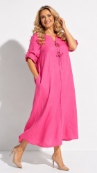 Rochie uni din In si Vascoza, Bust maxim 124 cm.
