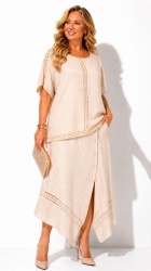 Set 2 piese din In, Oversize, bust max 160 cm
