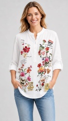 Camasa bumbac asimetrica, bust 120 cm, Camy