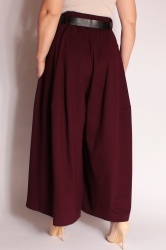 Fustă-pantalon din jerse, elegantă - Img 4