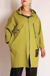 Jacheta casual din Jerse HOPE - Img 1
