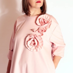 Rochie eleganta, cu tule, Alda - Img 2
