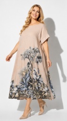 Rochie imprimata din In Miruna, bust 142 - Img 4