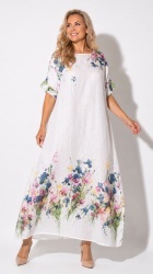 Rochie imprimata din In Nicole, bust 142 - Img 6