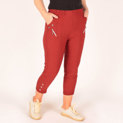 Pantaloni conici cu extraelastan 69 - Img 7