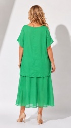 Rochie din Batist cu elatic in talie, bust 140 cm Mira - Img 11