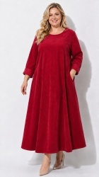 Rochie din velur raiat, bust 112 cm