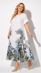 Rochie imprimata din In Miruna, bust 142