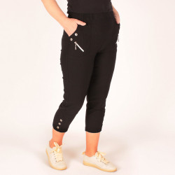 Pantaloni conici cu extraelastan 69 - Img 8