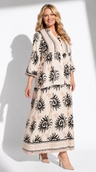 Rochie din vascoza, SABRINA, bust 130 cm