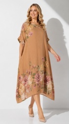 Rochie imprimata din In Marisa, bust 142 - Img 4