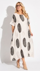 Rochie imprimata din In Melania, bust 142 - Img 8