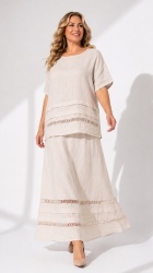 Set 2 piese din In, Oversize, bust max 122 cm