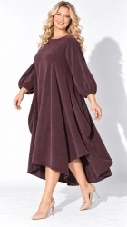 Rochie din velur raiat, bust 120 cm, asimetrica, stil bufant