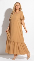 Rochie din Batist cu dantelă crosetata, bust 140 cm - Img 2