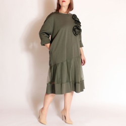 Rochie eleganta, cu tule, Alda - Img 6