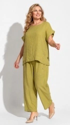 Set 2 piese din In, fusta pantalon si bluza Oversize, bust max 122