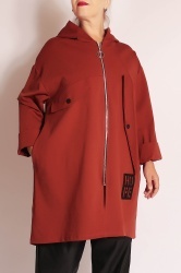 Jacheta casual din Jerse HOPE - Img 6