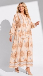 Rochie din vascoza, SABRINA, bust 130 cm - Img 2