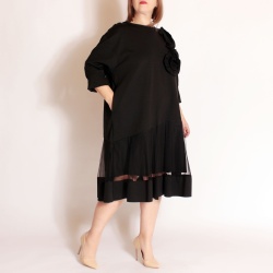 Rochie eleganta, cu tule, Alda - Img 7