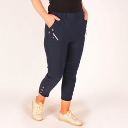 Pantaloni conici cu extraelastan 69 - Img 12