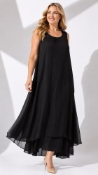 Rochie din Batist cu bretele late, bust 120 cm - Img 7
