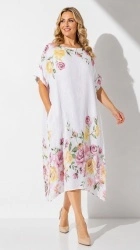 Rochie imprimata din In Marisa, bust 142