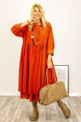 Rochie din velur raiat, BUST 116 CM, Carla